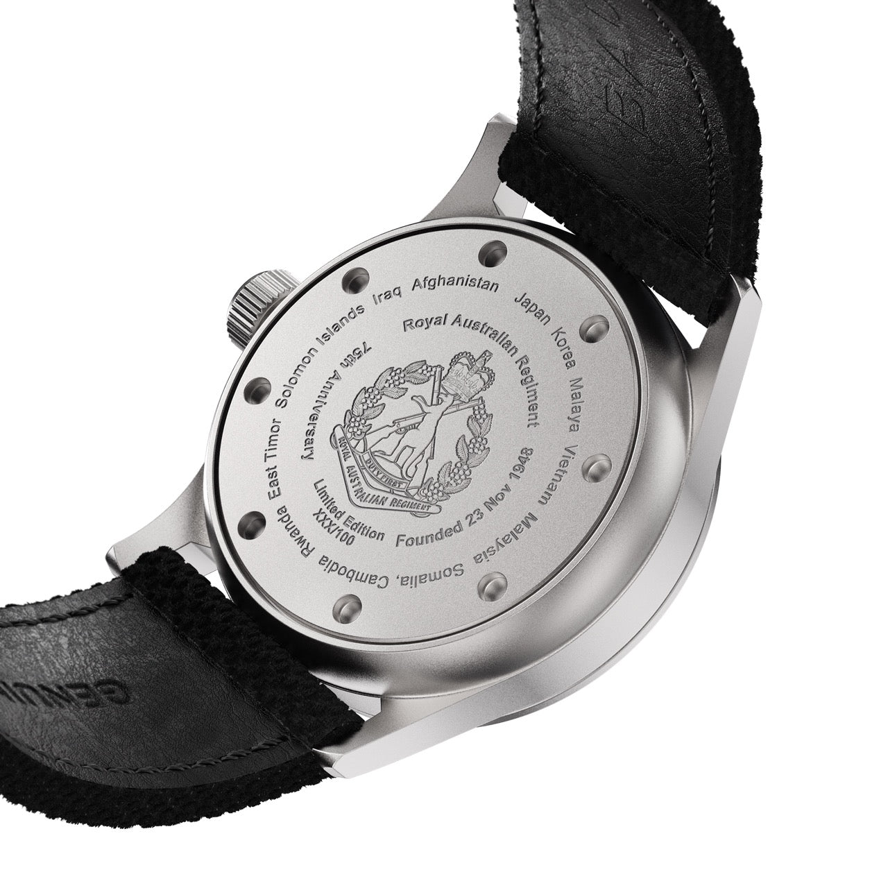 Bausele Royal Australian Regiment Field Watch 75th Anniversary