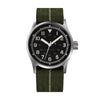 Bausele Classic Field Series Black Front view Mesh strap