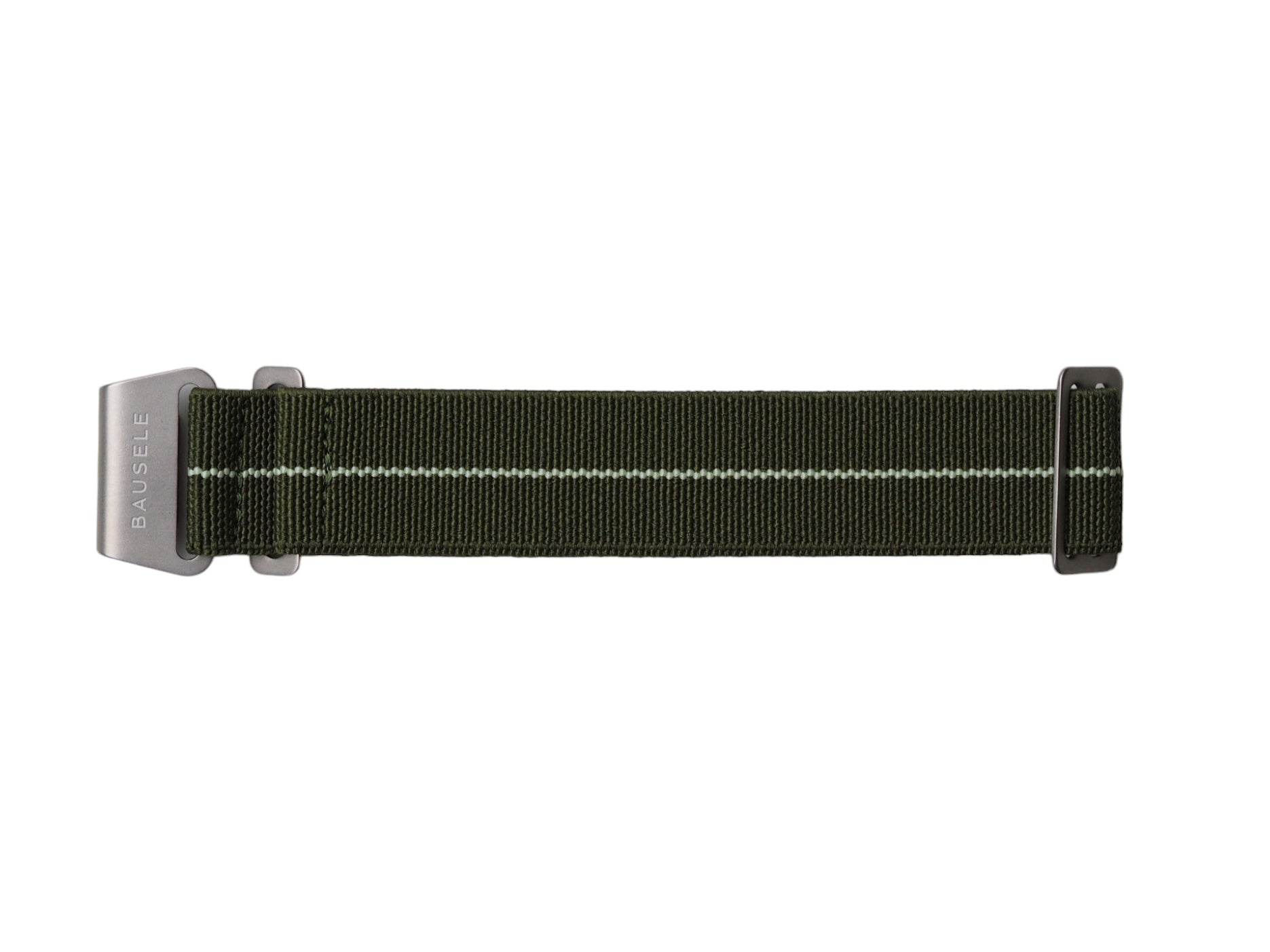 Elastic NATO Strap 22mm Lug Width Olive