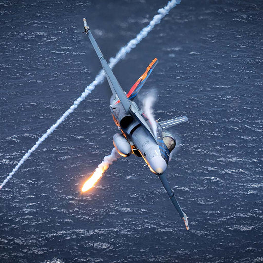 RAAF F/A-18 Hornet jet fighter
