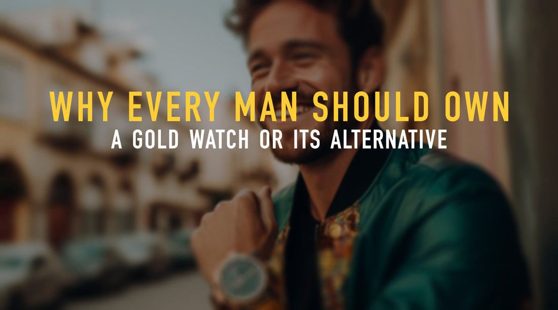 every man should own a gold watch or its alternative cover