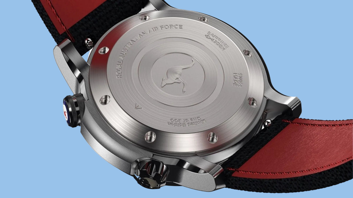 Bausele Air Force 5G | RAAF Pilot Watch, Swiss SW200 – BAUSELE