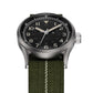 Bausele Classic Field Series Black Mesh strap top view HD Large
