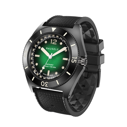 ラバーピンバックルストラップ 22mm ラグ幅 | ブラック