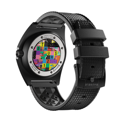 ラバーピンバックルストラップ 22mm ラグ幅 | ブラック