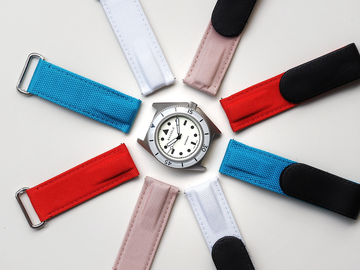 Velcro Strap 22mm Lug Width | Pink