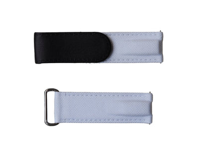 Velcro Strap 22mm Lug Width White