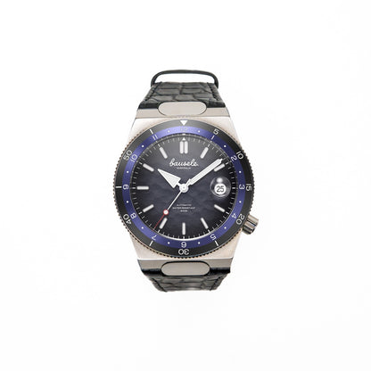 Elemental Black Leather Strap