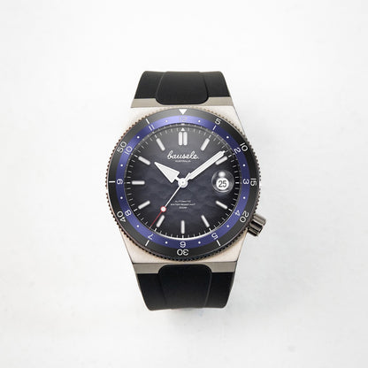 Elemental Black Rubber Strap